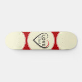 Skateboard Amour De Planche À Roulettes (Horz)