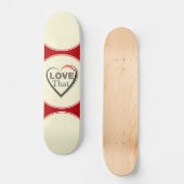 Skateboard Amour De Planche À Roulettes (Recto)