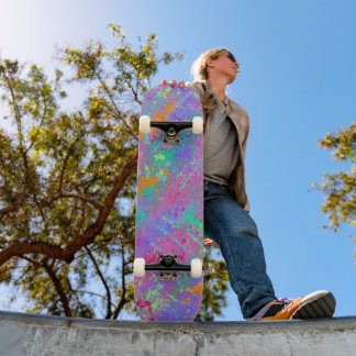Skateboard Amour du journal déchet