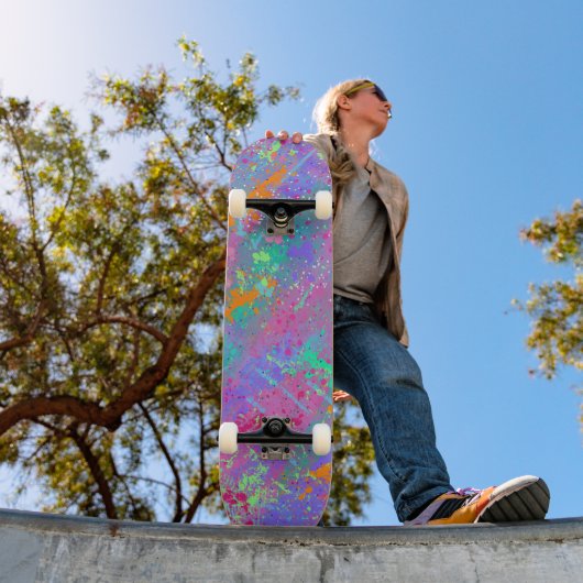 Skateboard Amour du journal déchet (Extérieur 1)
