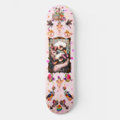 Skateboard Amoureux de cygnes (Recto)