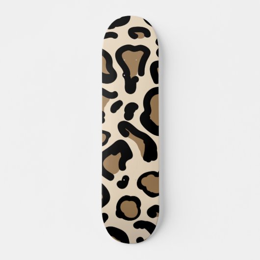 Skateboard Amoureux des animaux Motifs couleur tigre (Devant)