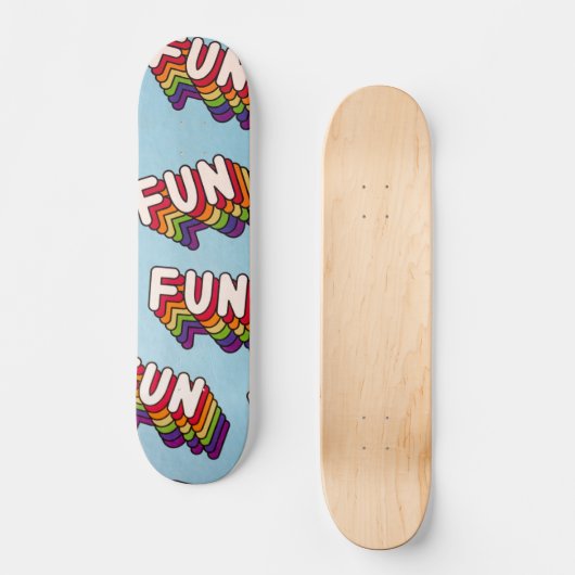Skateboard amusant (Recto)