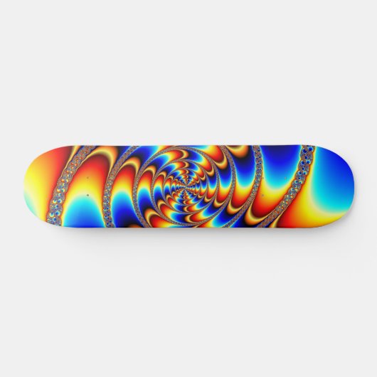 Skateboard Amusant couleur - Fractal (Horz)