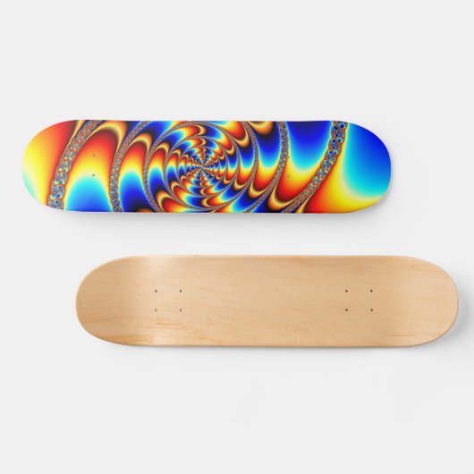 Skateboard Amusant couleur - Fractal (Horz)