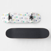 Skateboard Ananas abstraits (Horz)