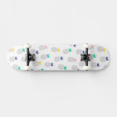 Skateboard Ananas abstraits (Horz)