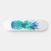 Skateboard Ananas bleu turquoise (Horz)