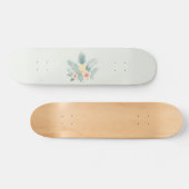 Skateboard Ananas floral & Hawaiian (Horz)
