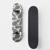Skateboard Ananas monochromes (Recto)