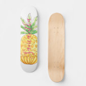 Skateboard Ananas personnalisé (Recto)