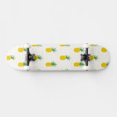 Skateboard Ananas tropicaux d'or (Horz)
