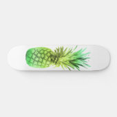 Skateboard Ananas vert et jaune (Horz)