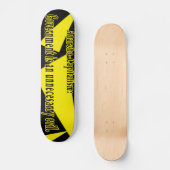 Skateboard Anarcho-Capitalisme : (Recto)