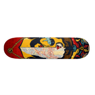 Skateboard Anatomie de planche à roulettes de Jésus