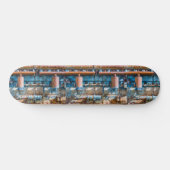 Skateboard Ancien et rouillé Atlas Impérial moteur diesel à I (Horz)