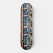 Skateboard Ancien et rouillé Atlas Impérial moteur diesel à I (Recto)