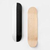 SKATEBOARD ANCIEN PONT NOIR ET BLANC DE L'ÉCOLE (Recto)