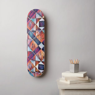 SKATEBOARD ANCIENNE ANGLETERRE CARRELAGE SOL