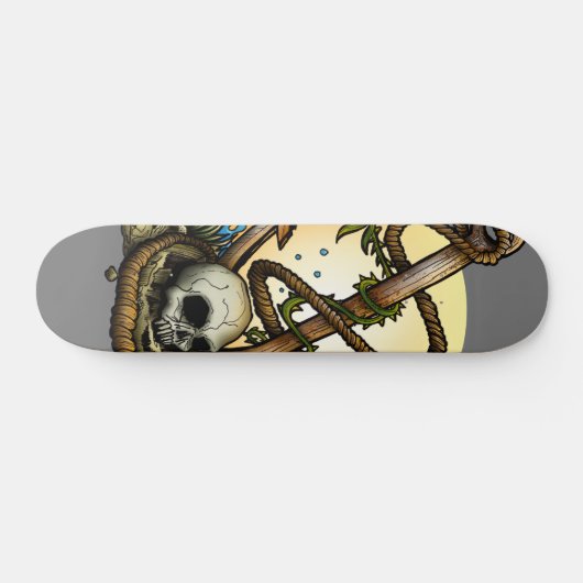 Skateboard Ancré (Horz)