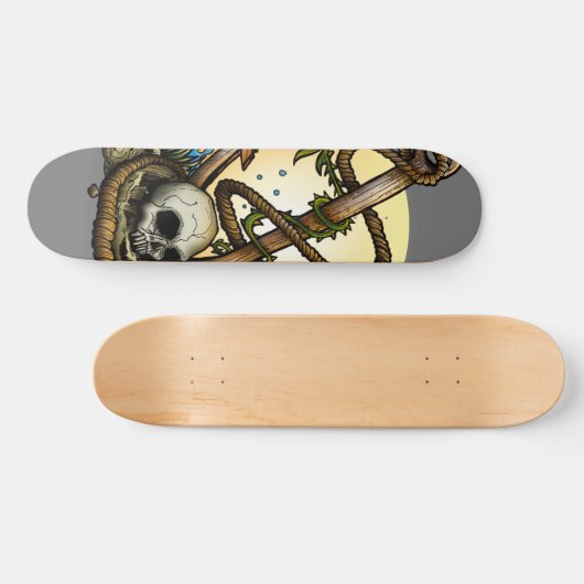 Skateboard Ancré (Horz)