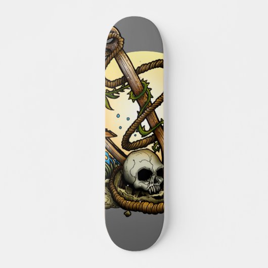 Skateboard Ancré (Devant)