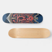 Skateboard Ancre de pieuvre (Horz)