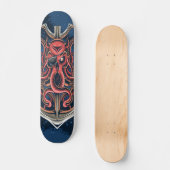 Skateboard Ancre de pieuvre (Recto)