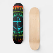 Skateboard Ancre StellaRoot Dégradé (Recto)