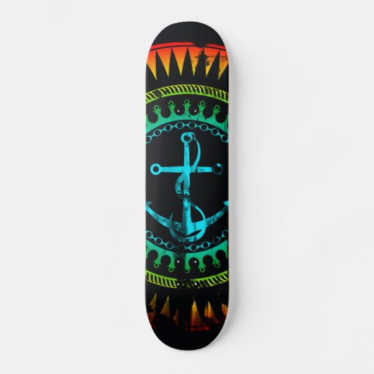 Skateboard Ancre StellaRoot Dégradé (Recto)