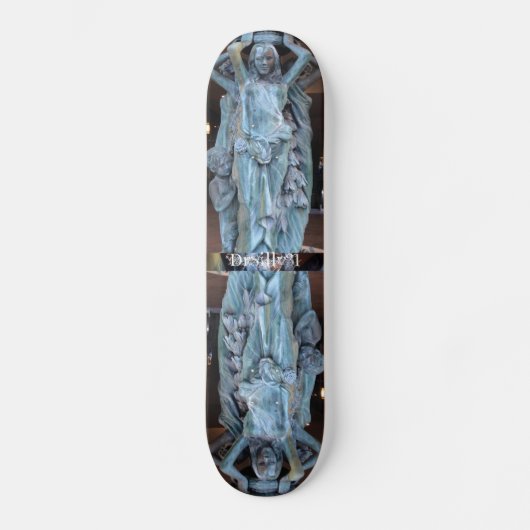 Skateboard ange (Recto)
