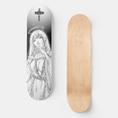 Skateboard Ange (Recto)