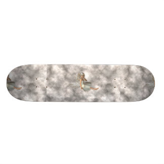 Skateboard Ange dans les nuages