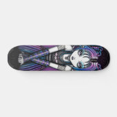 Skateboard Ange observé gothique d'Ariel grand Emo (Horz)