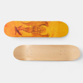 Skateboard Angel en style tatouage (Horz)