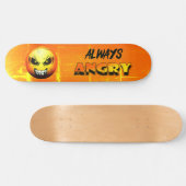 Skateboard Angermoji (Horz)