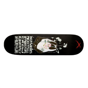 Skateboard Angry Woebots "Poches Pleines de Monstres"
