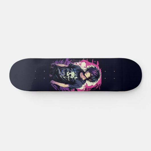 Skateboard Anime Boy (Horz)