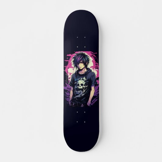 Skateboard Anime Boy (Devant)