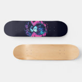 Skateboard Anime Emo Gothique (Horz)