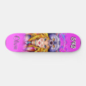 Skateboard Anime fille (Horz)