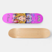 Skateboard Anime fille (Horz)