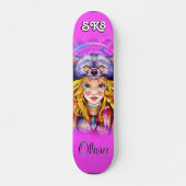 Skateboard Anime fille (Devant)