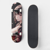 Skateboard Anime Girl (Recto)