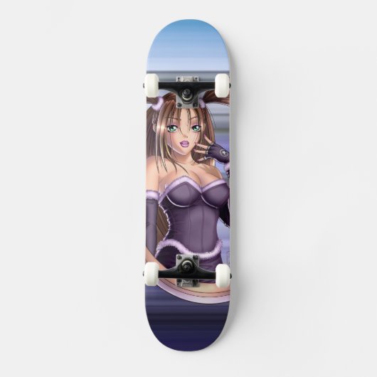 Skateboard Anime Girl - Nikki (Recto)