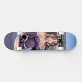 Skateboard Anime Girl - Nikki (Horz)