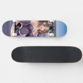 Skateboard Anime Girl - Nikki (Horz)