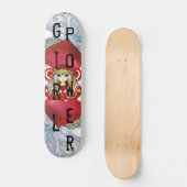 Skateboard Anime Girl Power (Recto)