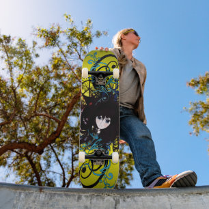 Skateboard Anime Girls -