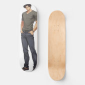 Skateboard Anime Man Handsome Zaddy (Recto)
